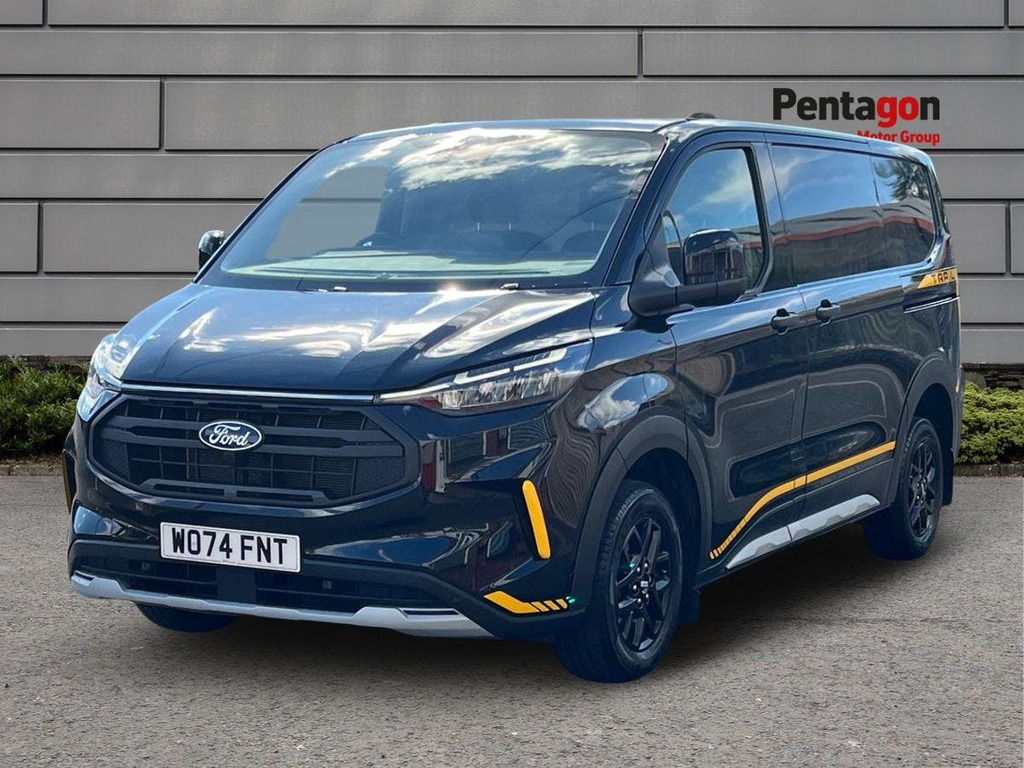 Ford Transit Custom 2.0 320 Ecoblue Trail Panel Van WO74FNT Black #3