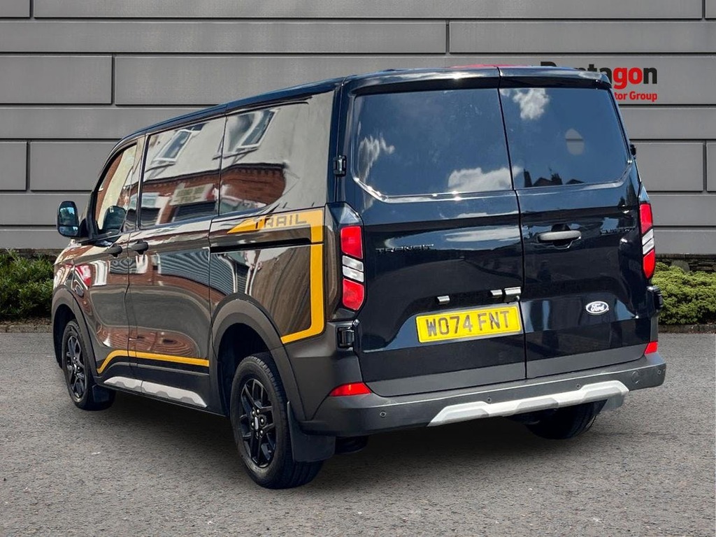 Ford Transit Custom 2.0 320 Ecoblue Trail Panel Van WO74FNT Black #2