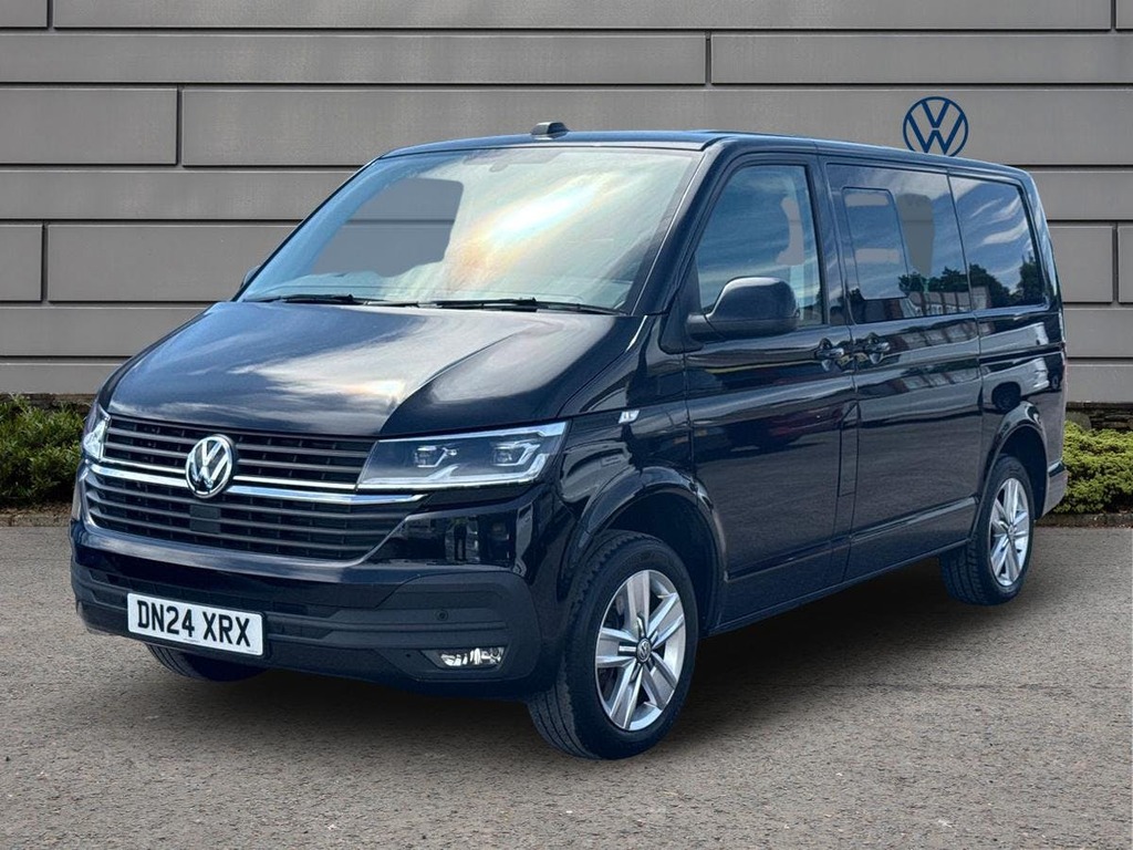 Volkswagen Transporter 2.0 Bitdi T30 Highline Kombi Double Cab DN24XRX Black #3