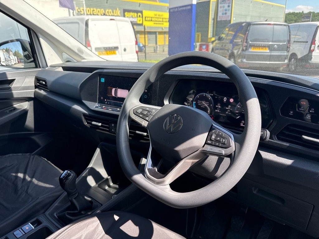 Volkswagen Caddy 2.0 Tdi C20 Commerce Panel Van S DN75XRS White #5