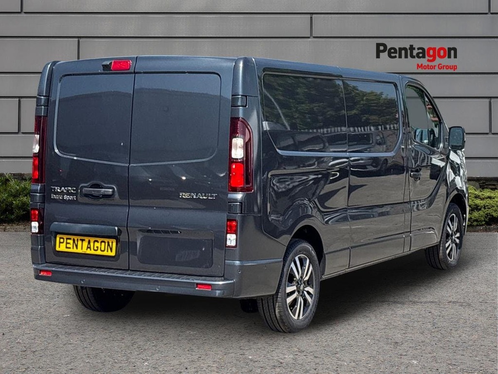 Renault Trafic 2.0 Dci Blue Ll30 Extra Sport Panel Van ME26AZL Grey #4