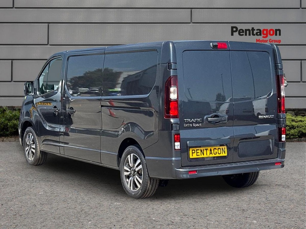 Renault Trafic 2.0 Dci Blue Ll30 Extra Sport Panel Van ME26AZL Grey #2
