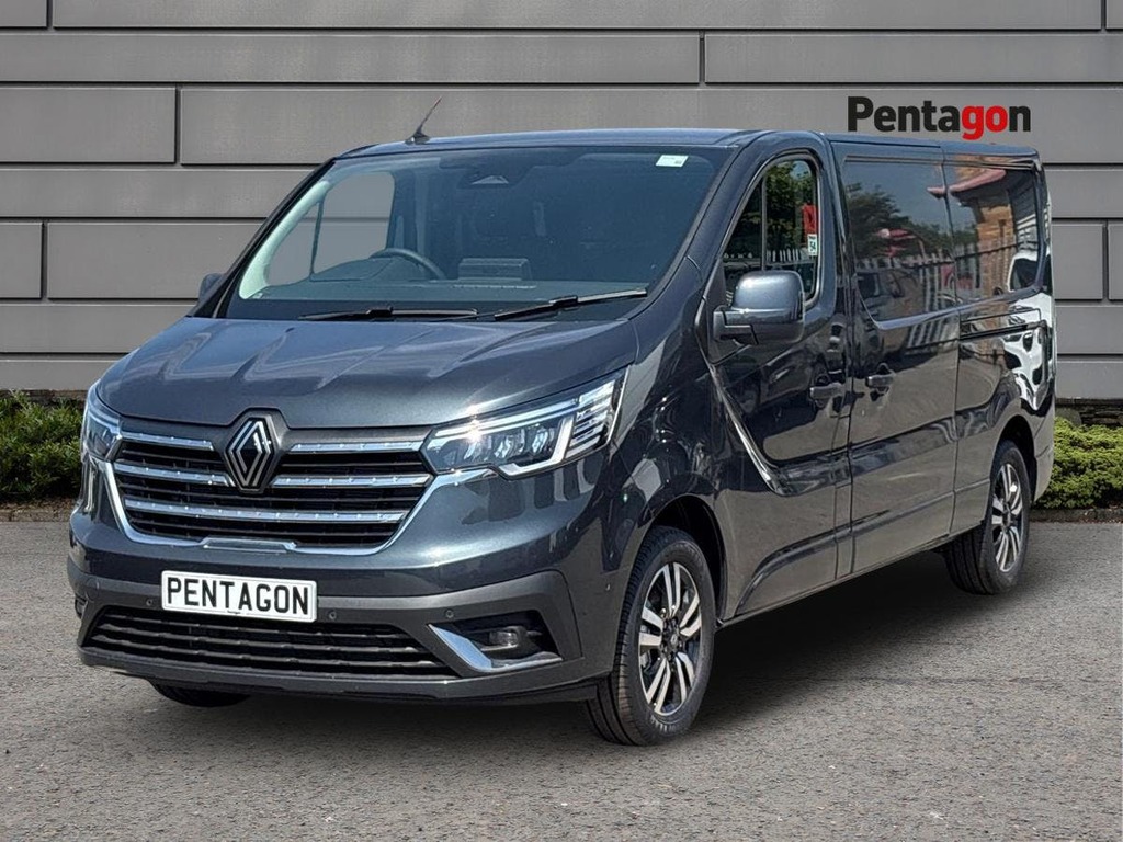 Renault Trafic 2.0 Dci Blue Ll30 Extra Sport Panel Van ME26AZL Grey #3