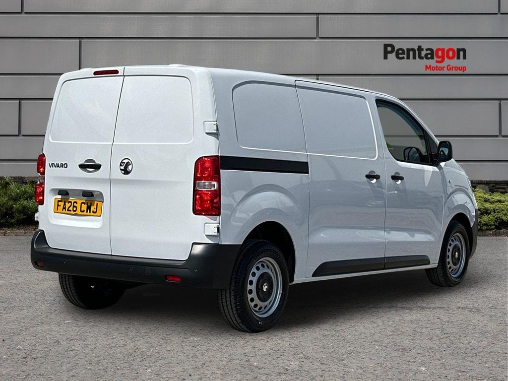 Vauxhall Vivaro 2.0 Turbo D Prime M Panel Van 6Dr Sw FA26CWJ White #4