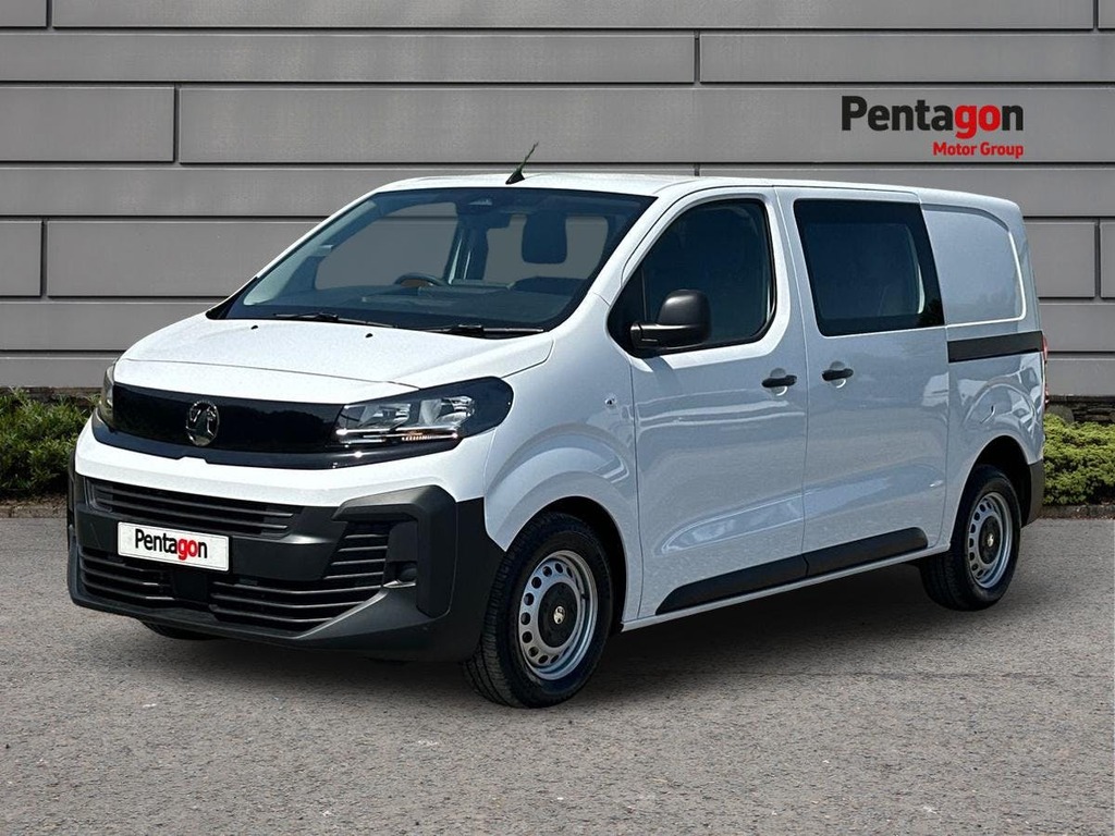 Vauxhall Vivaro 2.2 Prime M Crew Van Double Cab 6Dr White #3