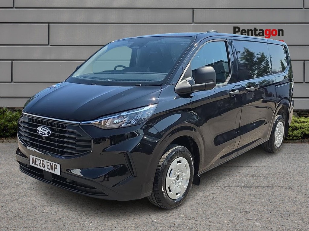 Ford Transit Custom 2.0 320 Ecoblue Trend Panel Van L1 ME26EWP Black #3