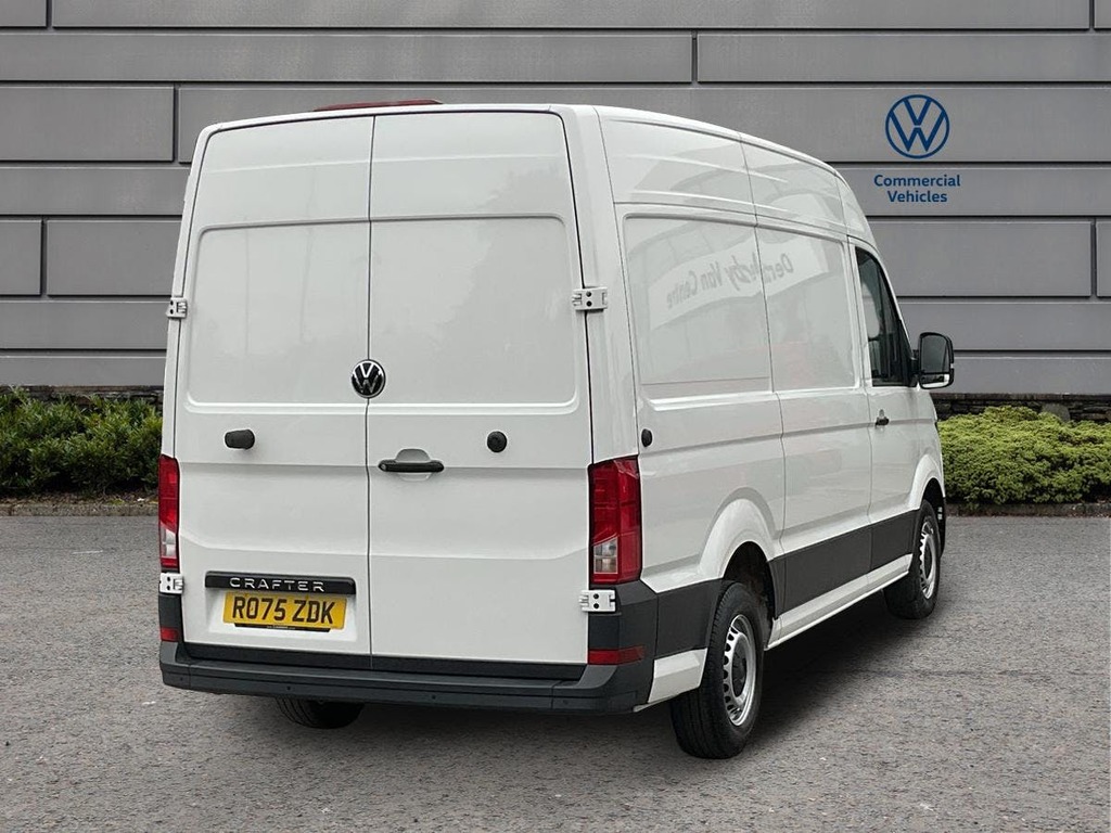 Volkswagen Crafter 2.0 Tdi Cr35 Commerce Plus Panel Van Ma RO75ZDK White #4