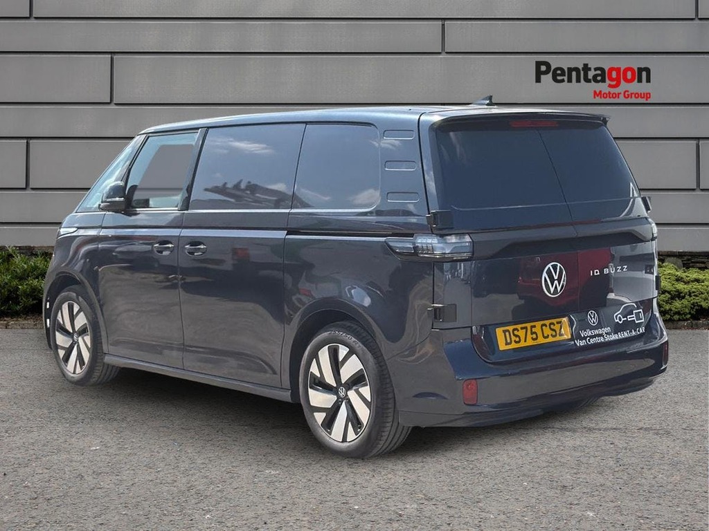 Volkswagen ID.Buzz Pro 79Kwh Commerce Plus Panel Van Aut Blue #2