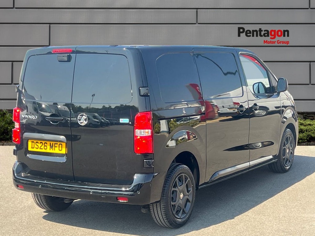 Vauxhall Vivaro 1.5 Turbo D Pro Panel Van 6Dr Swb Eu DS26MFO Black #4