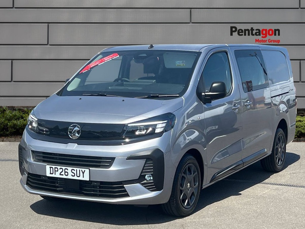 Vauxhall Vivaro 2.2 Pro Xl Crew Van Double Cab 6Dr Lwb DP26SUY Grey #3