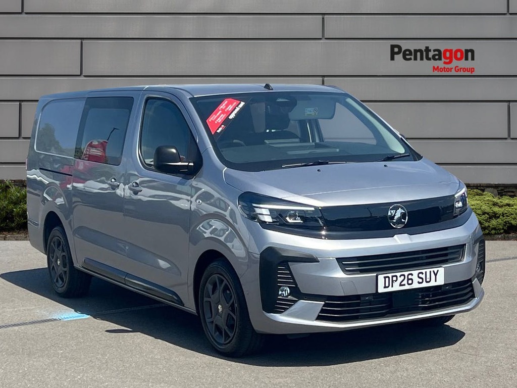 Vauxhall Vivaro 2.2 Pro Xl Crew Van Double Cab 6Dr Lwb Grey