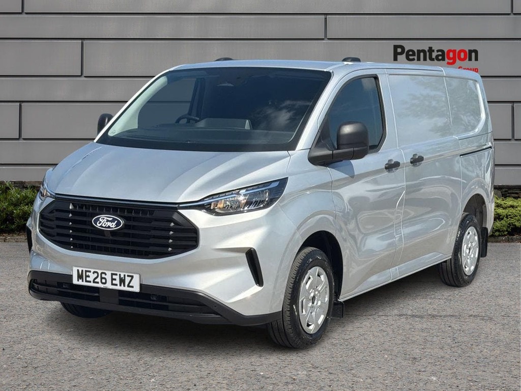 Ford Transit Custom 2.0 300 Ecoblue Trend Panel Van ME26EWZ Silver #3