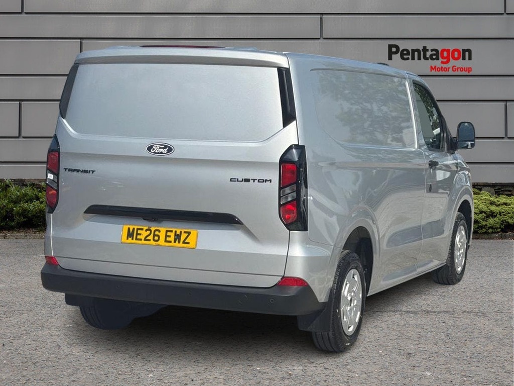 Ford Transit Custom 2.0 300 Ecoblue Trend Panel Van ME26EWZ Silver #4