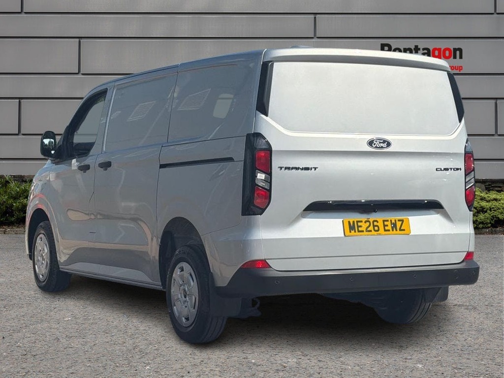 Ford Transit Custom 2.0 300 Ecoblue Trend Panel Van ME26EWZ Silver #2