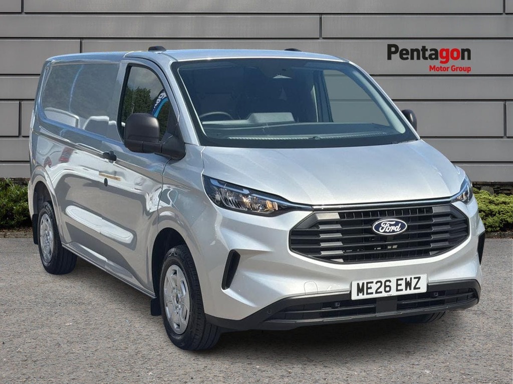 Ford Transit Custom 2.0 300 Ecoblue Trend Panel Van Silver