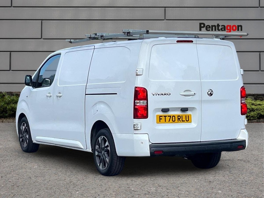 Vauxhall Vivaro 2.0 Turbo D 3100 Elite Panel Van FT70RLU White #2