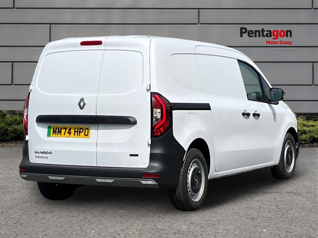 Renault Kangoo L2 E-tech Kangoo Ll21 90Kw 44Kwh Advance Van White #4