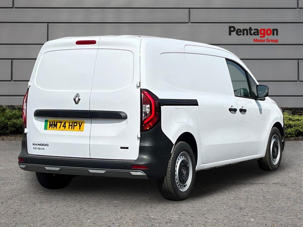 Renault Kangoo L2 E-tech Kangoo Ll21 90Kw 44Kwh Advance Van White #4