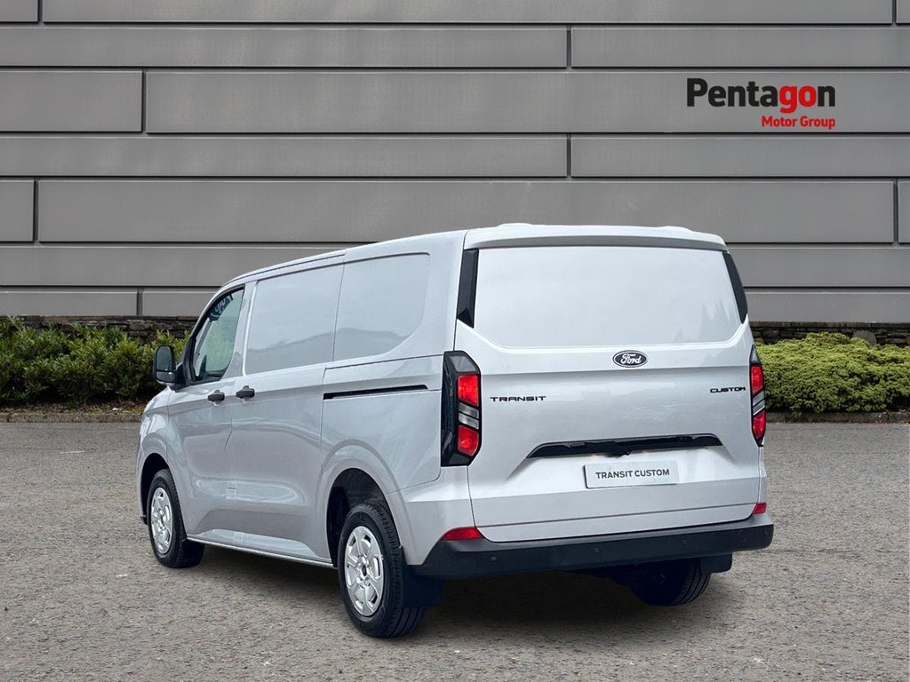 Ford Transit Custom 2.0 300 Ecoblue Trend Panel Van L1 MT26PVW Silver #2