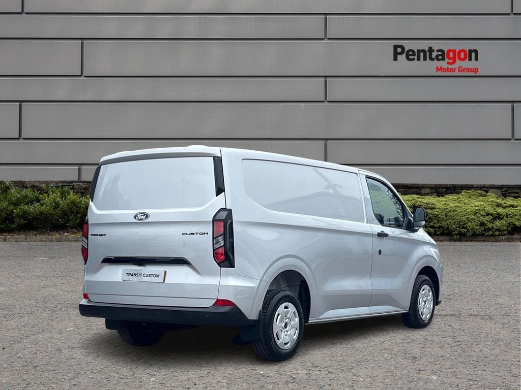 Ford Transit Custom 2.0 300 Ecoblue Trend Panel Van L1 MT26PVW Silver #4