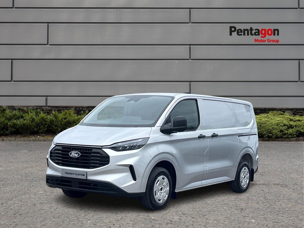 Ford Transit Custom 2.0 300 Ecoblue Trend Panel Van L1 MT26PVW Silver #3