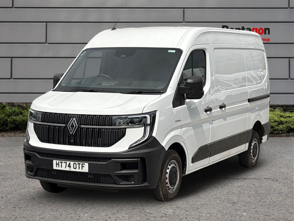 Renault Master 2.0 Dci Mm35 Advance Panel Van L White #3