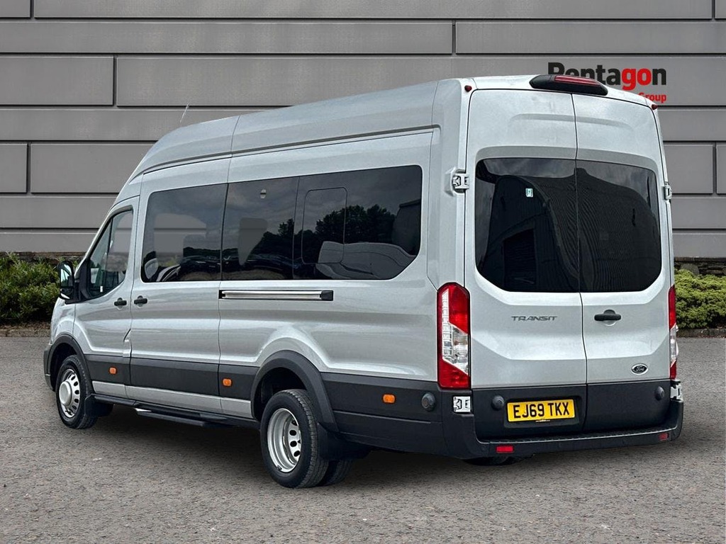 Ford Transit Custom 2.0 460 Ecoblue Leader Minibus Double Cab Dies Silver #2
