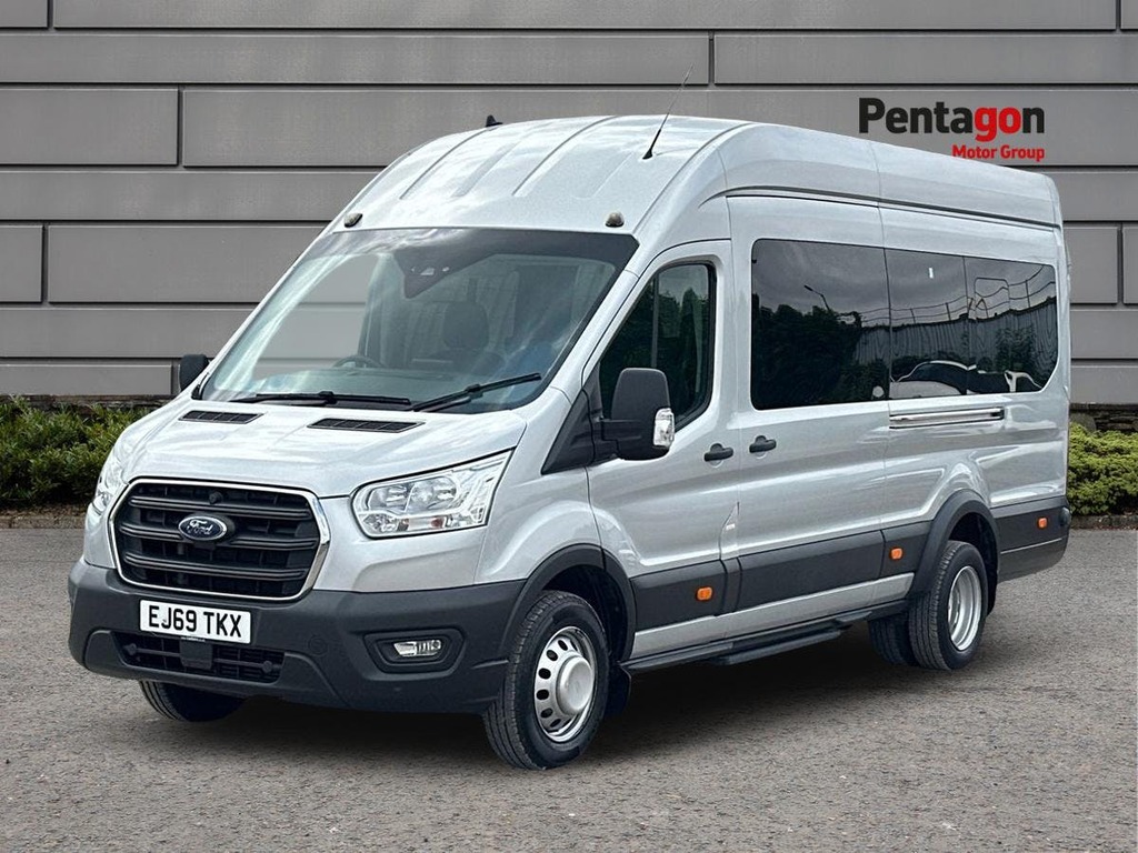 Ford Transit Custom 2.0 460 Ecoblue Leader Minibus Double Cab Dies Silver #3