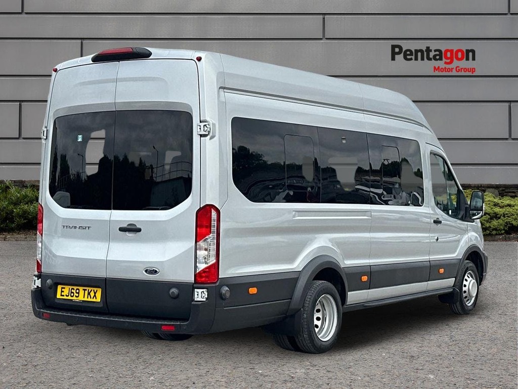 Ford Transit Custom 2.0 460 Ecoblue Leader Minibus Double Cab Dies Silver #4