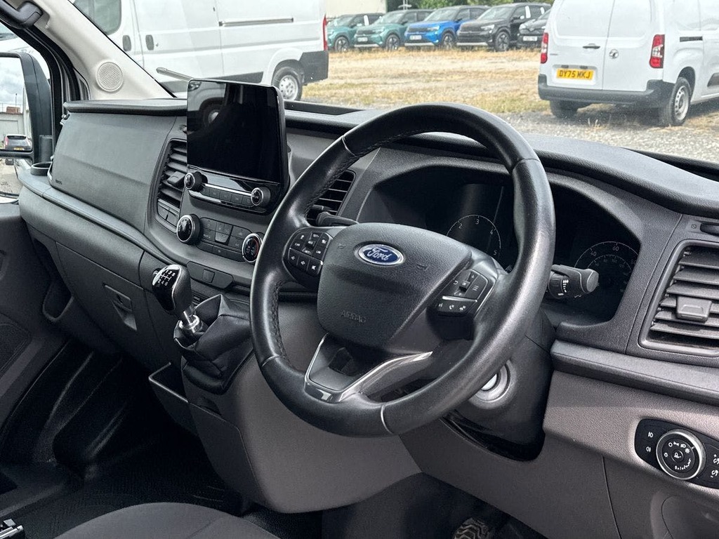 Ford Transit Custom 2.0 460 Ecoblue Leader Minibus Double Cab Dies Silver #5