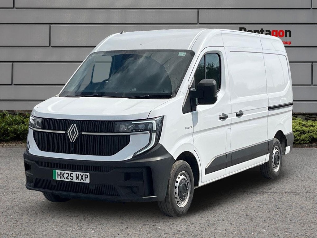 Renault Master E Tech Mm35 87Kwh Advance Panel Van A White #3