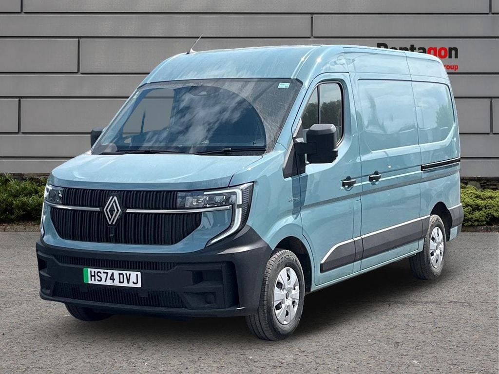 Renault Master E Tech Mm40 87Kwh Advance Panel Van A Blue #4