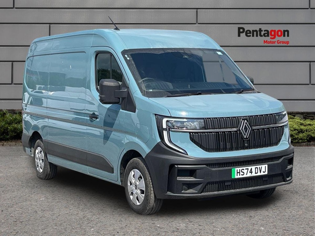 Renault Master E Tech Mm40 87Kwh Advance Panel Van A Blue #2