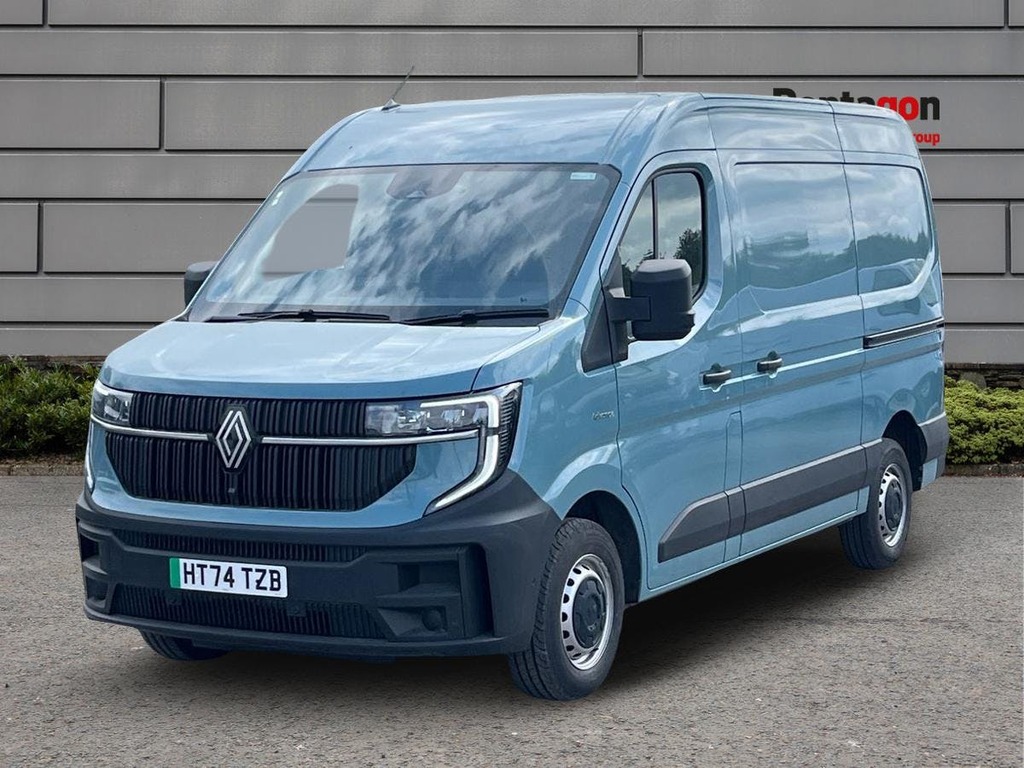 Renault Master E Tech Mm35 87Kwh Advance Panel Van A Blue #3