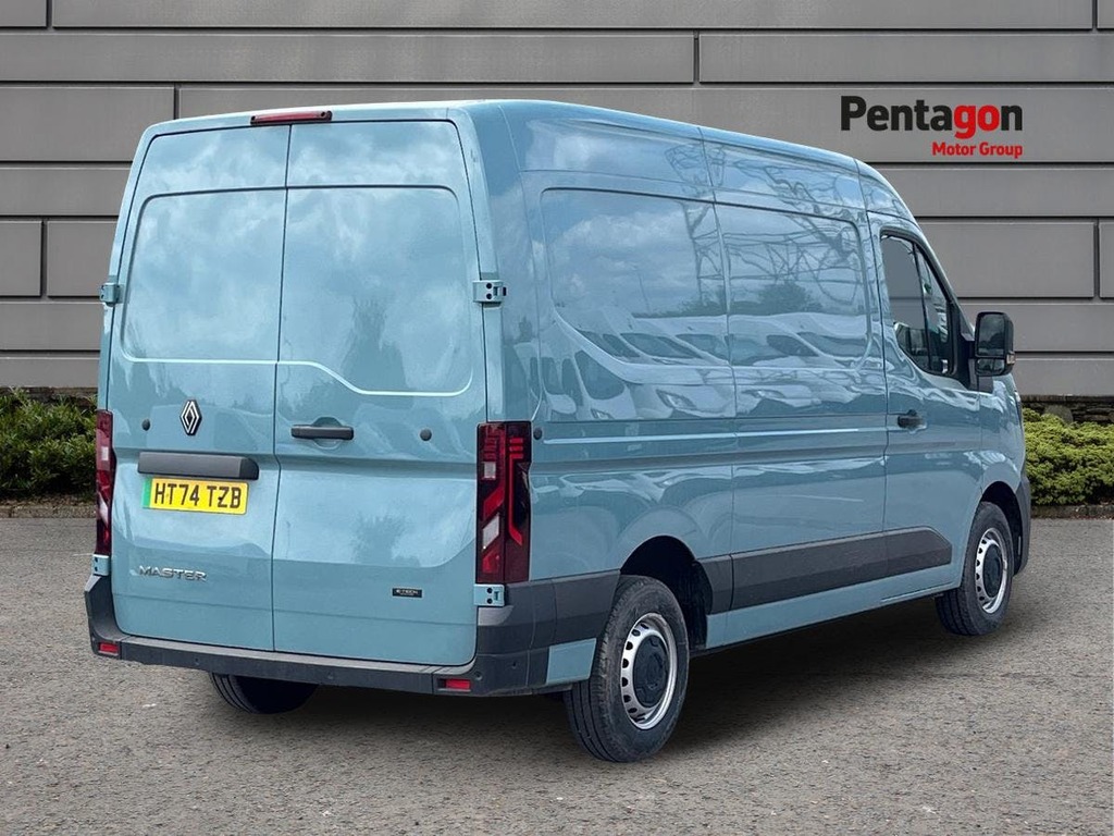 Renault Master E Tech Mm35 87Kwh Advance Panel Van A Blue #4