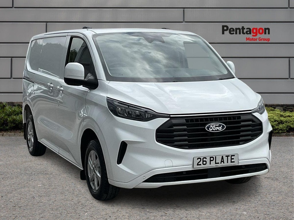 Ford Transit Custom 2.0 300 Ecoblue Limited Panel Van Manua FT26JFZ White