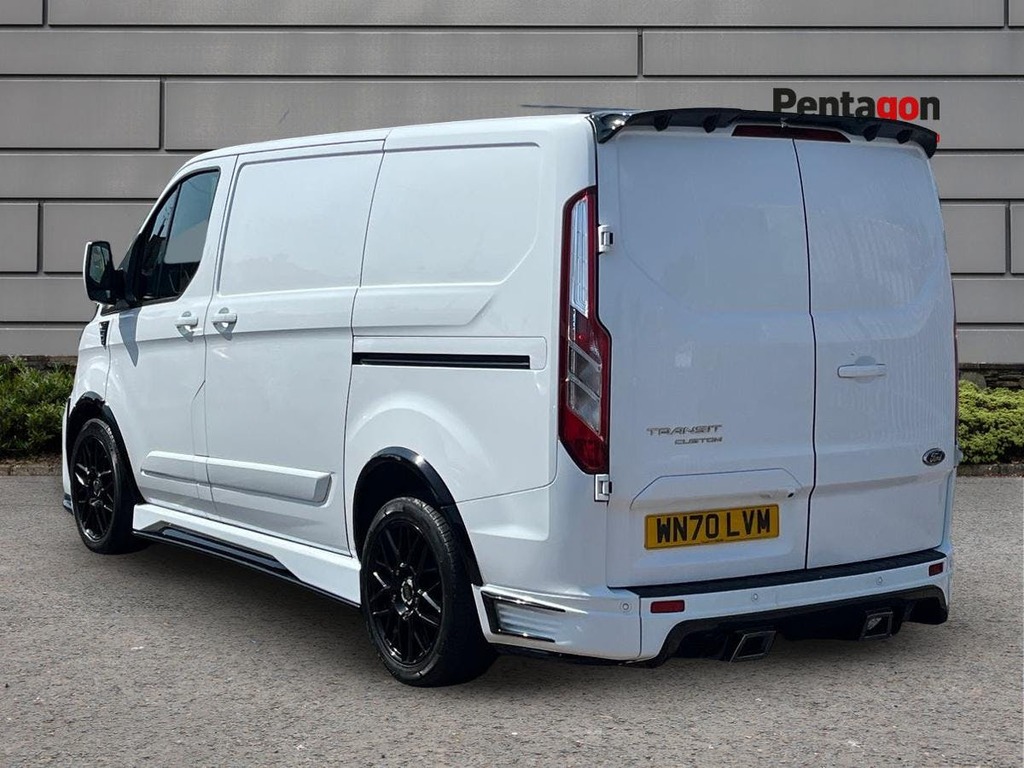 Ford Transit Custom 2.0 300 Ecoblue Limited Panel Van Manua WN70LVM White #2