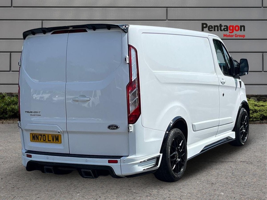 Ford Transit Custom 2.0 300 Ecoblue Limited Panel Van Manua WN70LVM White #4