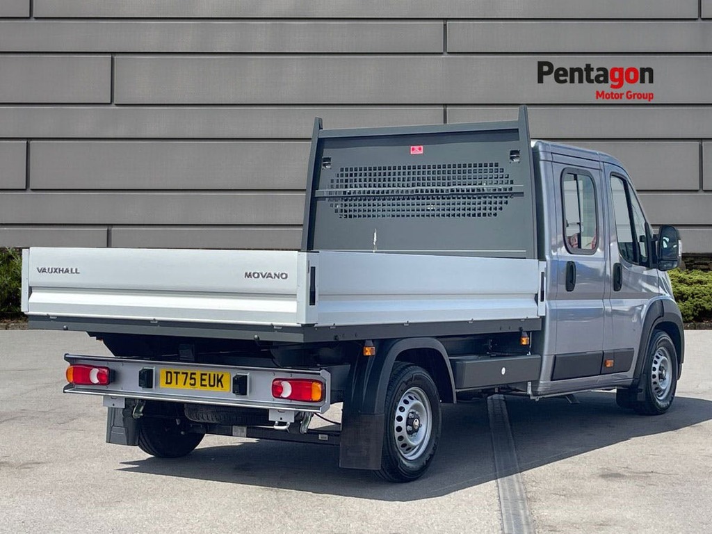Vauxhall Movano 2.2 Cdti 3500 Biturbo Hd Prime Dropside Double Cab Grey #4