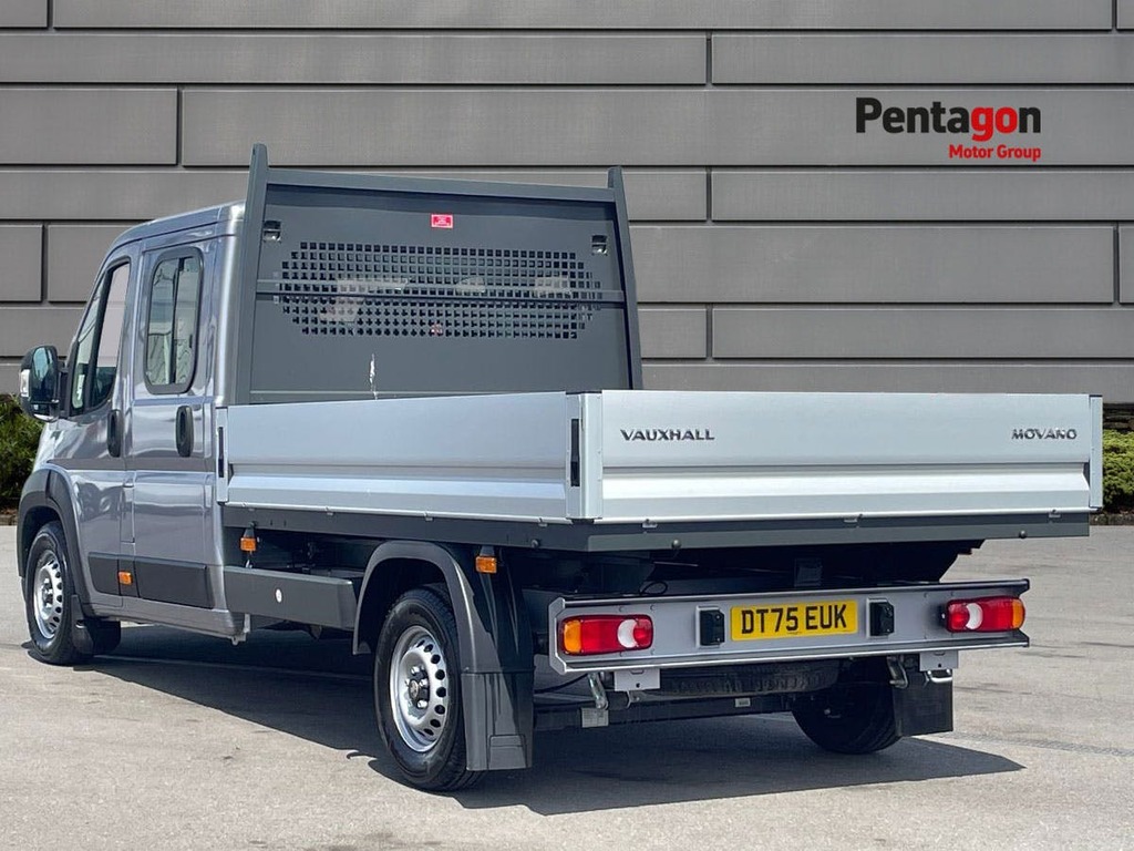 Vauxhall Movano 2.2 Cdti 3500 Biturbo Hd Prime Dropside Double Cab Grey #2