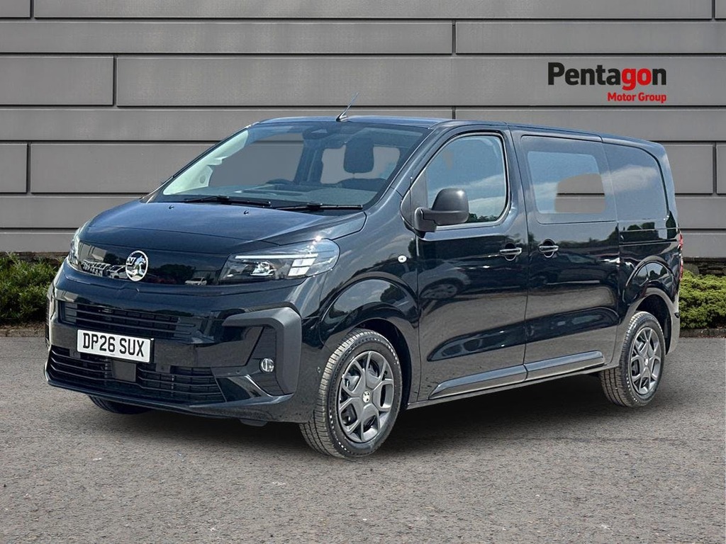 Vauxhall Vivaro 2.2 Pro M Crew Van Double Cab 6Dr Swb Black #3