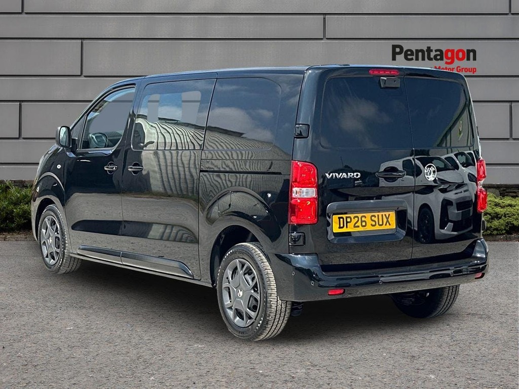 Vauxhall Vivaro 2.2 Pro M Crew Van Double Cab 6Dr Swb Black #2