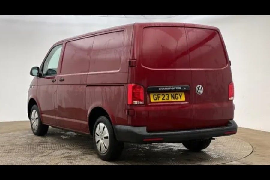 Volkswagen Transporter 2.0 Tdi T28 Startline Panel Van Red #2