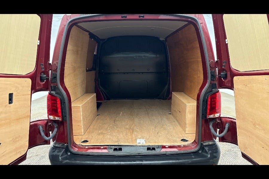 Volkswagen Transporter 2.0 Tdi T28 Startline Panel Van Red #6