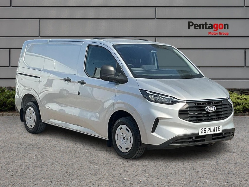 Ford Transit Custom 2.5 320 Duratec 11.8Kwh Sport Crew Van Euro 6 Black #1