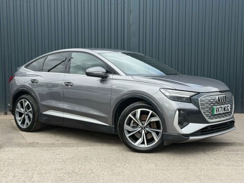Audi Q4 E Tron Sportback 40 S Grey