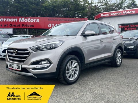 Hyundai Tucson 1.6 Gdi Blue SH67JDU White