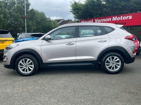 Hyundai Tucson 1.6 Gdi Blue SH67JDU White #4