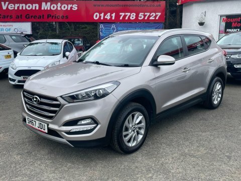 Hyundai Tucson 1.6 Gdi Blue SH67JDU White #2