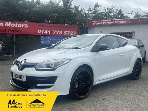 Renault Megane 2.0T Renaultsport Nav White